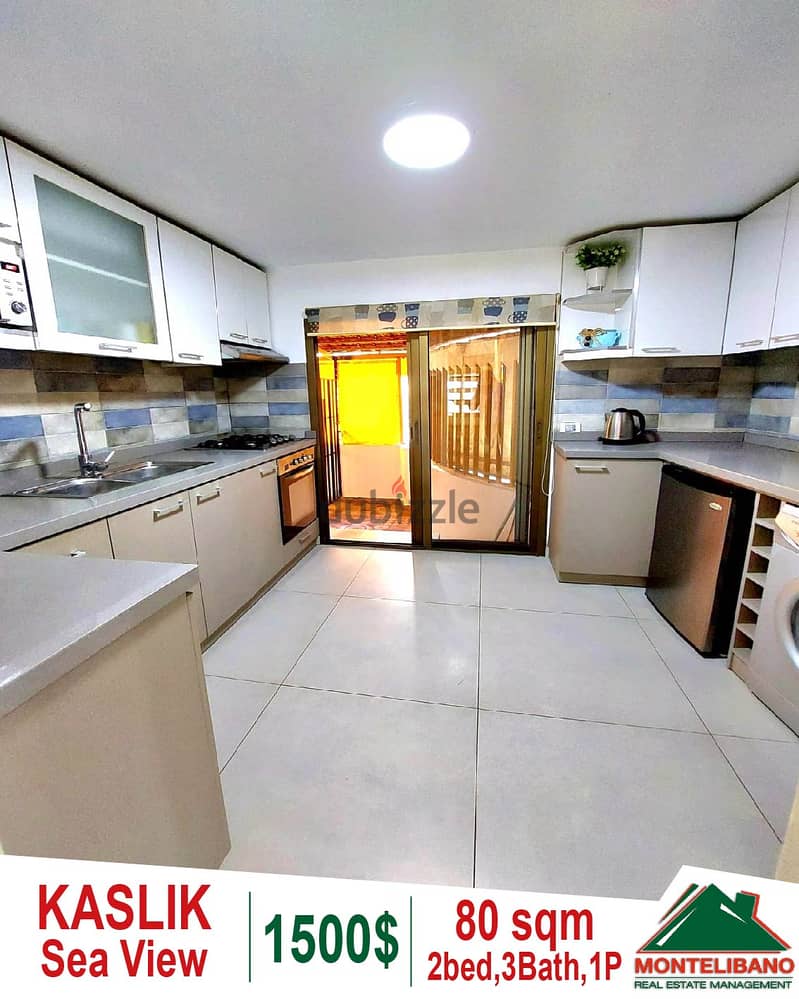 80 sqm fully furnished chalet for rent in kaslik!! 1