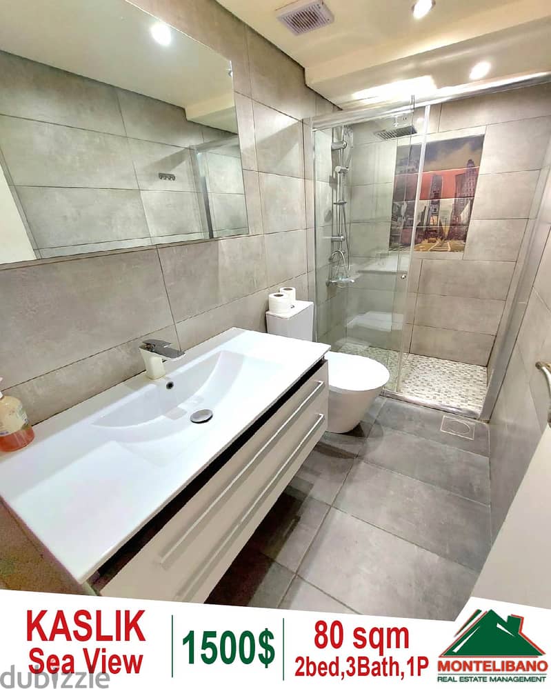 80 sqm fully furnished chalet for rent in kaslik!! 3