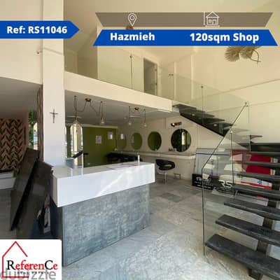 Prime shop for rent in Hazmiyeh محل مميز للايجار في الحازمية