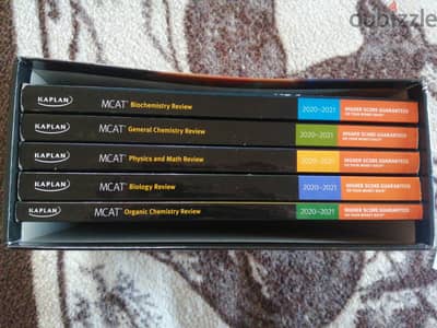 MCAT Kaplan books 2020-2021 edition