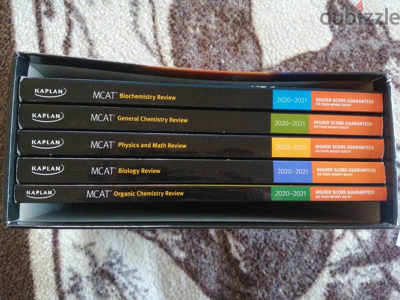 MCAT Kaplan books 2020-2021 edition 0