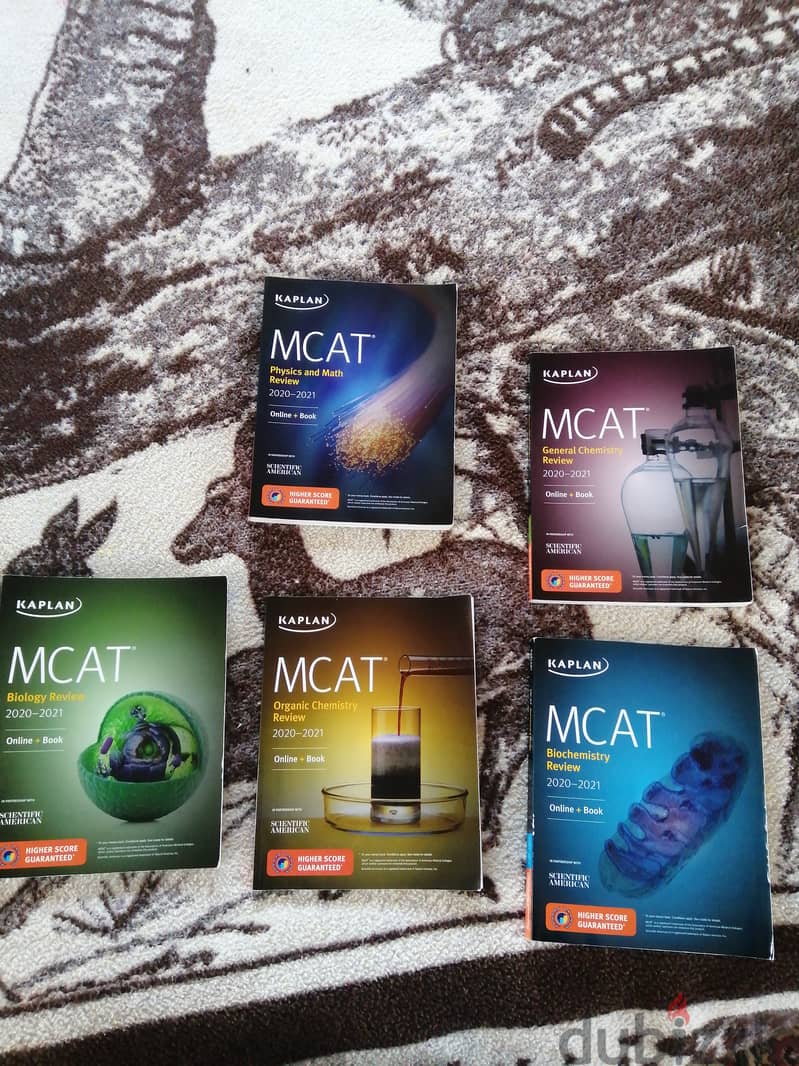 MCAT Kaplan books 2020-2021 edition 1