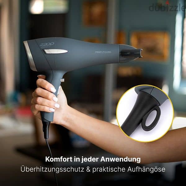 Professional hair dryer Proficare Germany 4