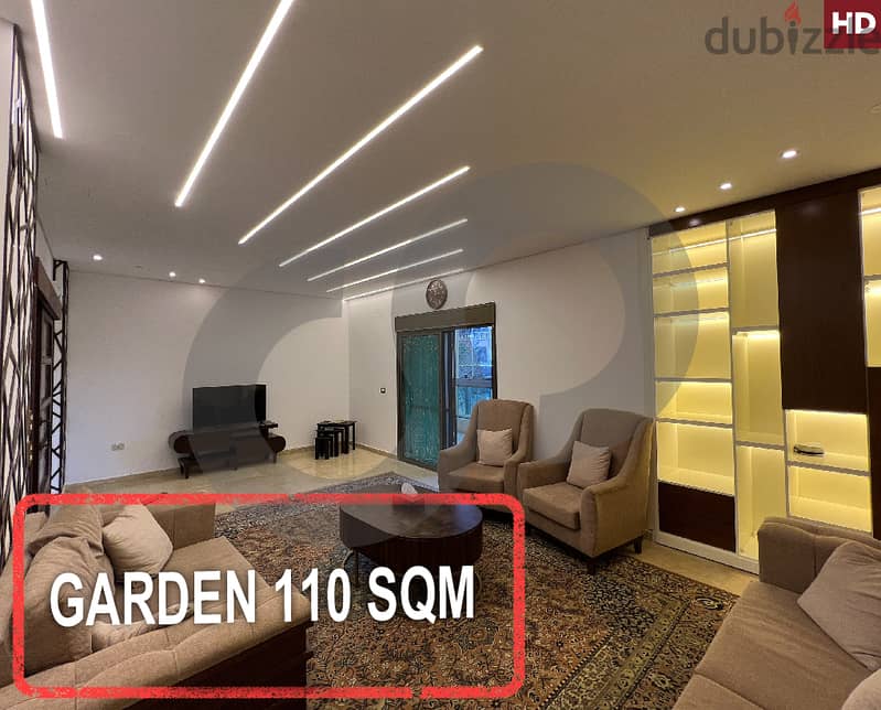 garden 110 sqm -Dawhet Aramoun/دوحة عرمون  REF#HD117207 0