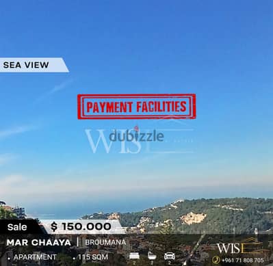 115 SQM Apartment for SALE in Mar Chaaya - Broumana!