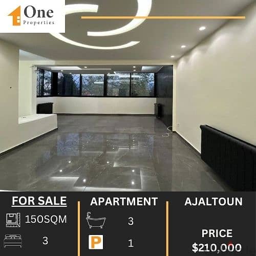 APARTMENT FOR SALE IN AJALTOUN 0