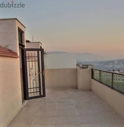 Duplex + Terrace+Mountain/Sea view for sale in Mansourieh - شقة للبيع