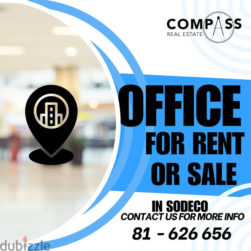 Office for Rent/Sale in Sodeco 0