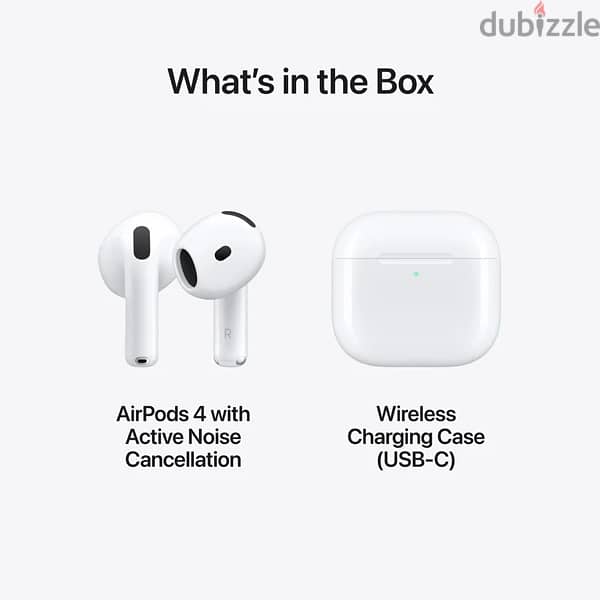 AirPods 4 Active Noise Cancelation with Apple Warranty 1