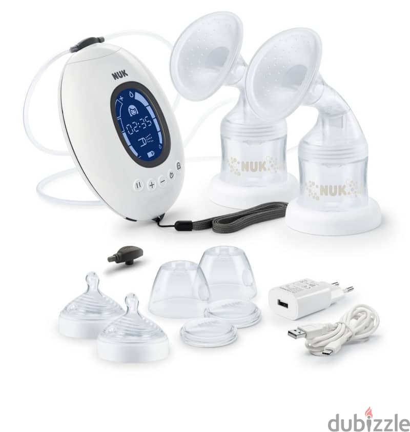 Nuk nature sense electric double breast pump 1