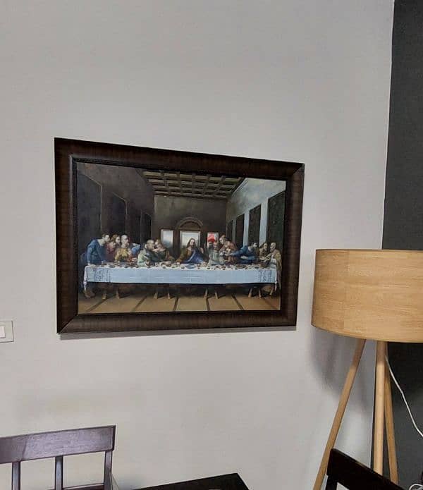 Leornardo Da Vinci Last Supper Painting 1