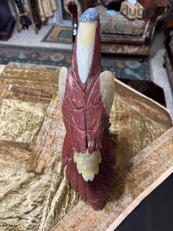 natural stone parrot decoration 3