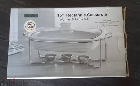 15" Rectangle Casserole