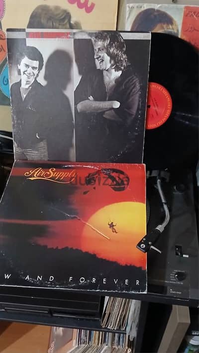 Air Supply- love and other bruises-now and forever - VinyLP