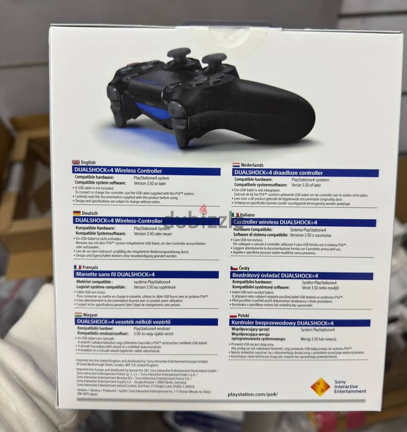 DualShock ps4 jet black 1