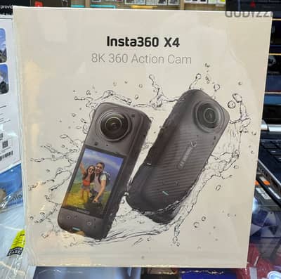 Insta360 x4 8k 360 action cam