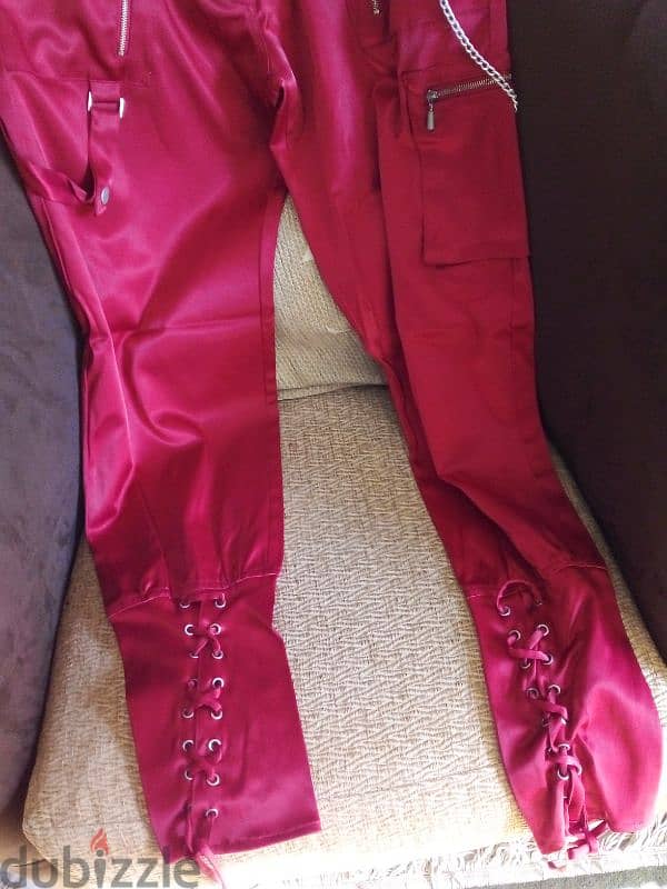 satin nice pants 0