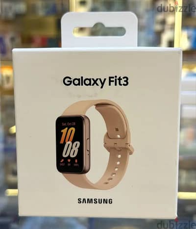 Samsung galaxy watch fit 3 pink gold exclusive & original price