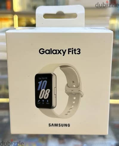 Samsung galaxy watch fit 3 silver original and New offer