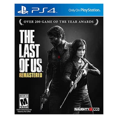 Sony PS4 The last of us remastered game