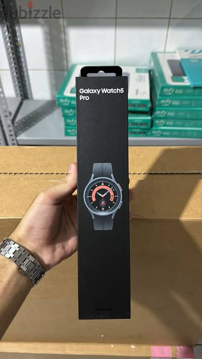 Samsung galaxy watch 5 pro 45mm r920 black titanium original & new pri