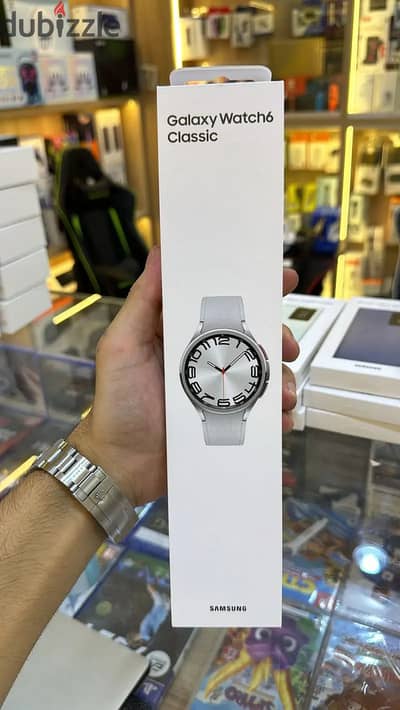 Samsung galaxy watch 6 classic 47mm r960 silver