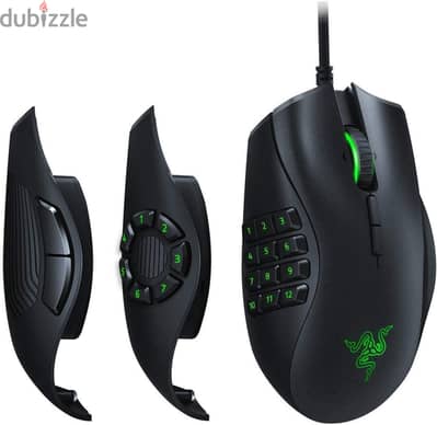 Razer Naga Trinity Multi-color Wired MMO Gaming Mouse