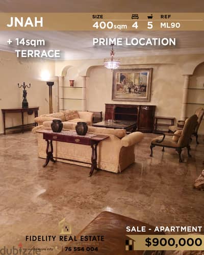 Apartment for sale in Jnah ML90 شقة للبيع في الجناح