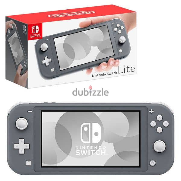 Nintendo switch lite open box jdide sarla jom3ten 3ende ma3 kl ghrada 0