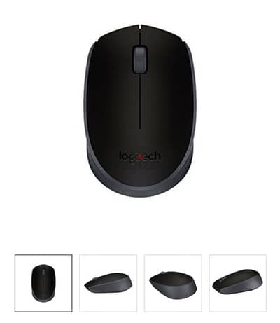 Logitech M171 Wireless Mouse - Black