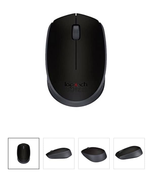 Logitech M171 Wireless Mouse - Black 0