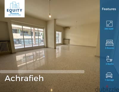 280 SQM Apartment For Rent In Achrafieh شقة للإيجار #JZ73824