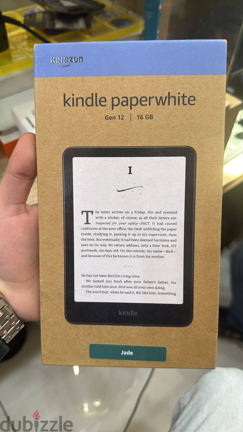 Amazon Kindle paperwhite Gen 12 7 inch 16gb jade original & new offer 0