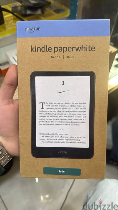 Amazon Kindle paperwhite Gen 12 7 inch 16gb jade