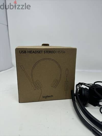 Headset Logitech Professional H570E USB Stereo