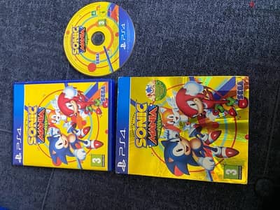 sonic mania plus with original gold cover