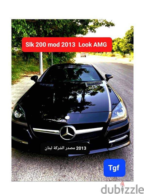 Slk 200 model 2013 Tgf  kit AMG company source Tgf 0