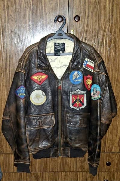 tom cruise vintage bomber jacket