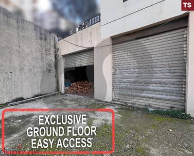 EXCLUSIVE-GROUND FLOOR-EASY ACCESS -Aley Town/عاليه  REF#TS117245