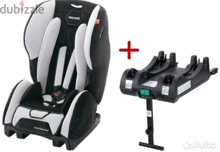 Recaro carseat with extra isofix base exellent condition free delivery