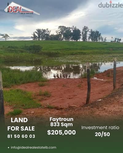 Prime location land For sale in Faytroun  REF#CC2078