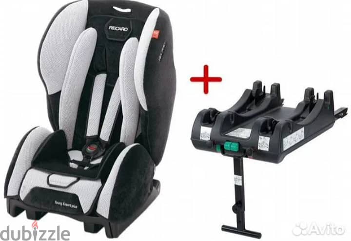 Carseat recaro young expert plus with isofix base exellent condition 1