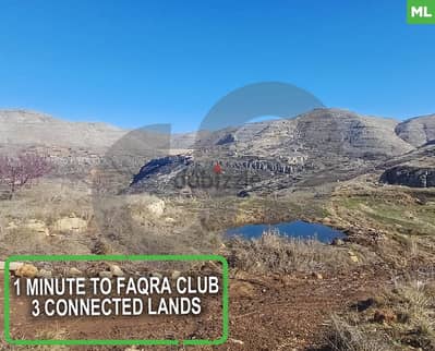 3 connected lands, keserwan, faqra/ فقرا  REF#ML117251