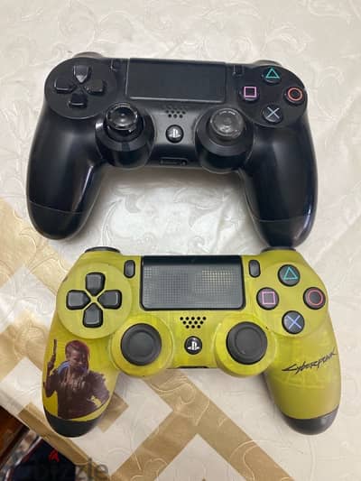 ps4 controllers used