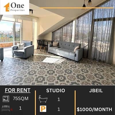 FURNISHED STUDIO FOR RENT IN JBEIL