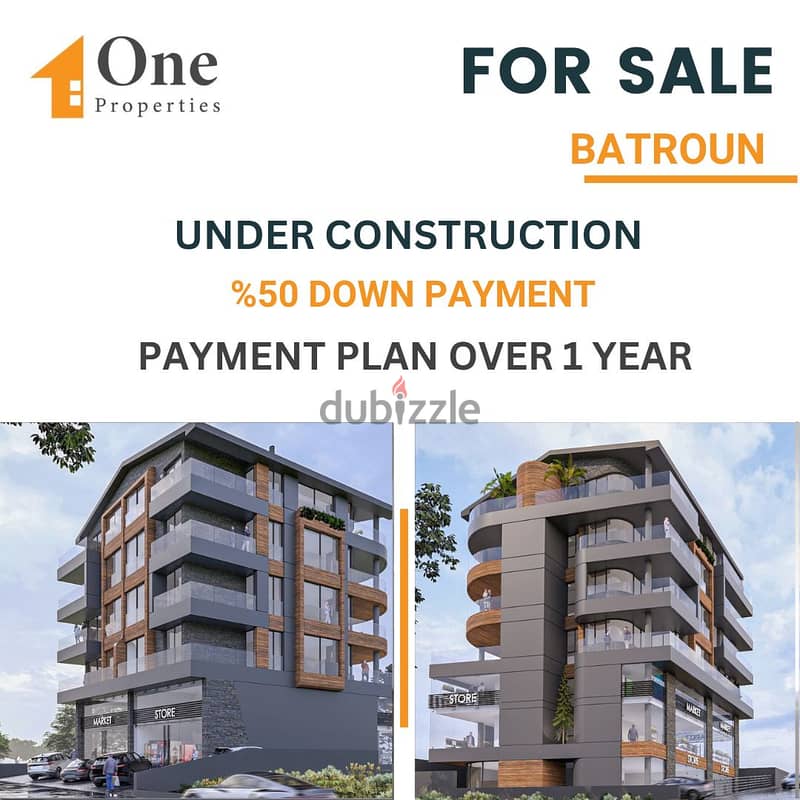 UNDER CONSTRUCTION PROJECT FOR SALE IN BATROUN 0