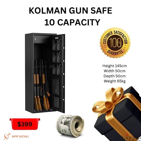 Kolman Safe Box all Sizes خزنة حديدية جميع القياسات 2