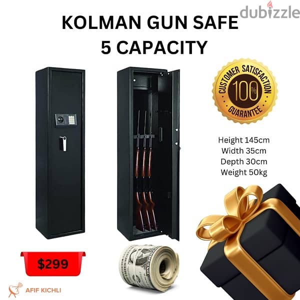 Kolman Safe Box all Sizes خزنة حديدية جميع القياسات 4