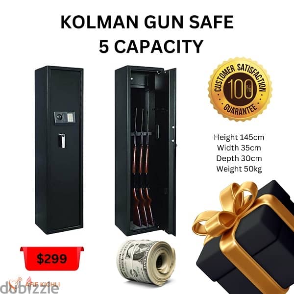 Kolman Safe Box all Sizes خزنة حديد جميع القياسات 16