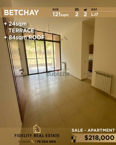 Apartment for sale in Betchay LJ7 لبيع في بطشاي